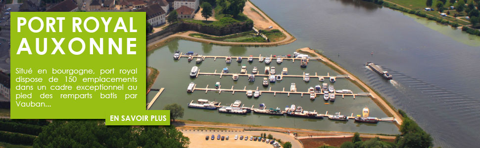 Port de plaisance � Auxonne