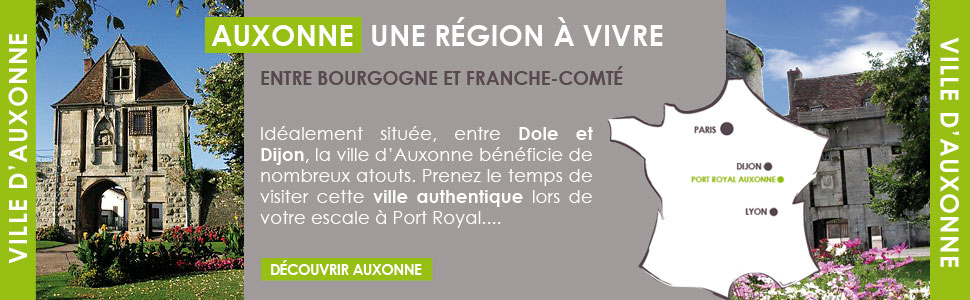 S�journer � Port Royal et d�couvrir Auxonne